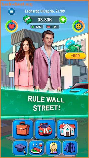 Wall Street Business Clicker: Money Simulator Game screenshot