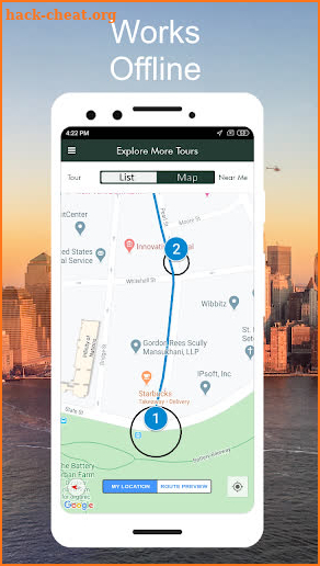 Wall Street NYC GPS Audio Tour screenshot