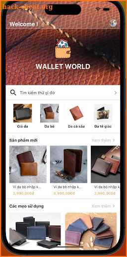 Wallet World screenshot