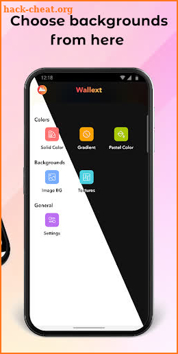 Wallext: Text Wallpaper Backgrounds screenshot