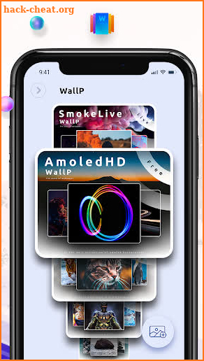 WallP - Live Wallpapers & HD Backgrounds screenshot