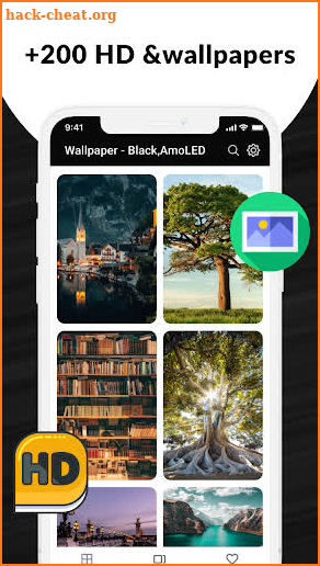 Wallpaper - Black,AmoLED screenshot