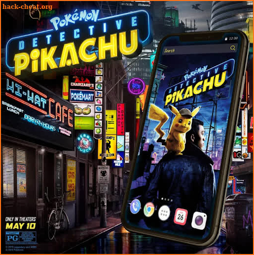 Wallpaper Detective Pikachu HD screenshot