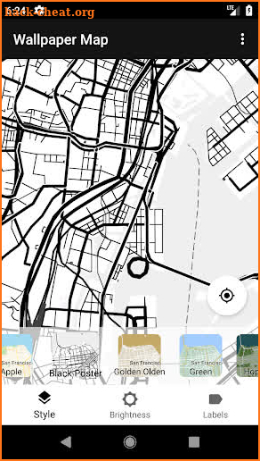 Wallpaper Map screenshot