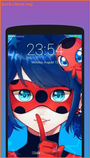 Wallpaper Noir Ladybug screenshot