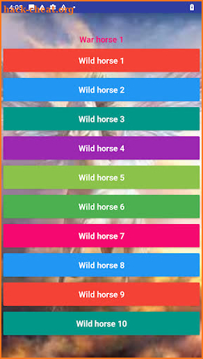 Wallpaper Wild Horse Beautiful screenshot