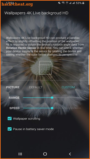 Wallpapers 4K Live backgroud HD screenshot