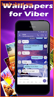 Wallpapers for Viber Messenger and Chat screenshot