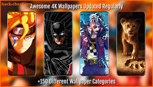 Wallpapers of Anime - Superheroes - Games - Movies screenshot