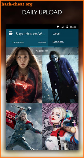 Wallpapers Superheroes: 4K & Full HD Backgrounds screenshot