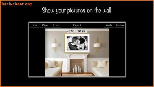 WallPicture - Art room design photography frame screenshot