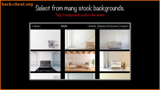 WallPicture - Art room design photography frame screenshot