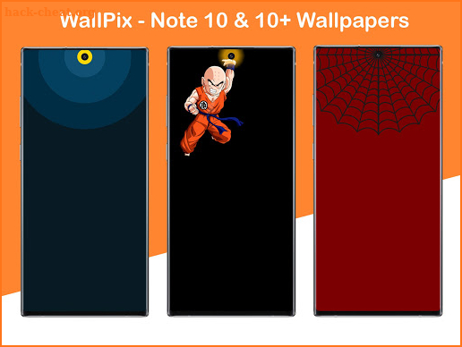 WallPix - Note10 punch hole 4K HD  Wallpapers screenshot