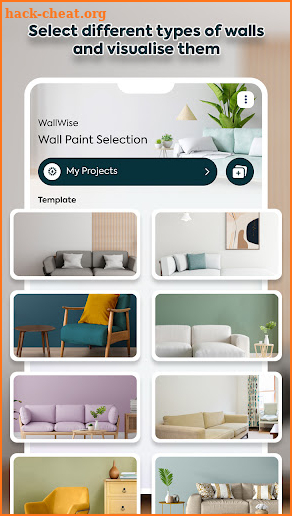 WallWise: Wall Paint Selection screenshot