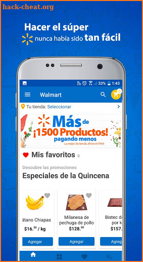 Walmart México screenshot