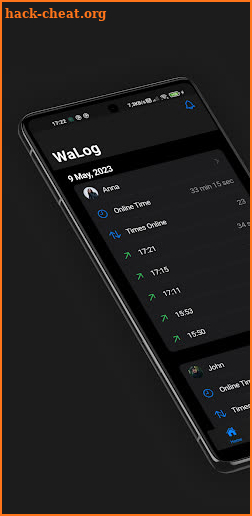 WaLog: Online Tracker screenshot