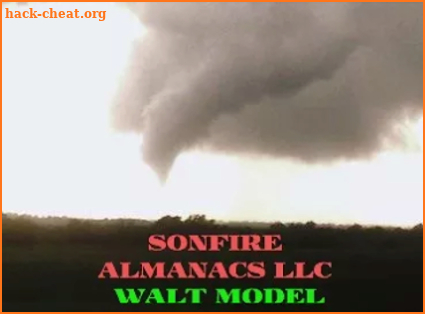 WALT Tornado Forecast Model screenshot