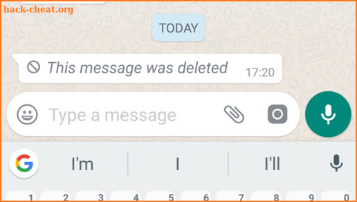 WAMER - Recover Deleted Messages screenshot