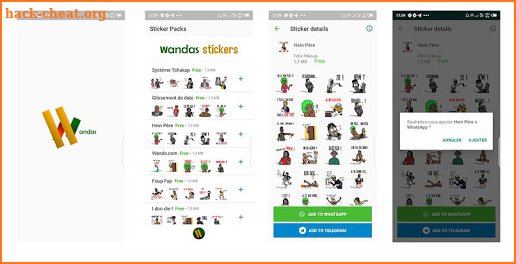 Wanda Stickers screenshot