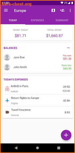 Wanderlust: Travel Expenses screenshot