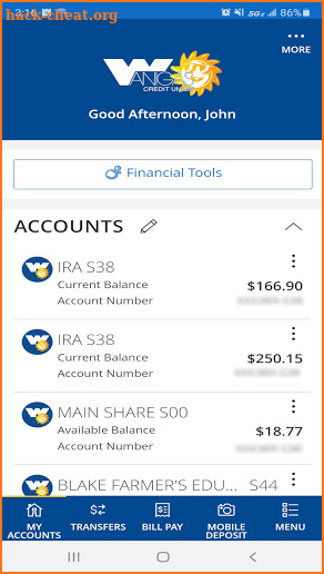 Wanigas Mobile Banking screenshot