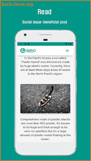 WAO-Social Media for Environment screenshot