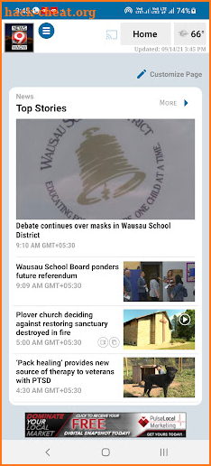 WAOW News screenshot