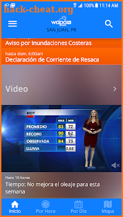 Wapa TV Tiempo screenshot