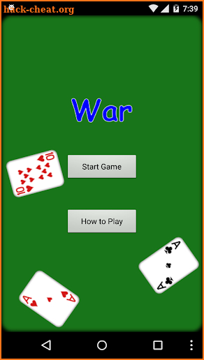 War (Card Game) screenshot
