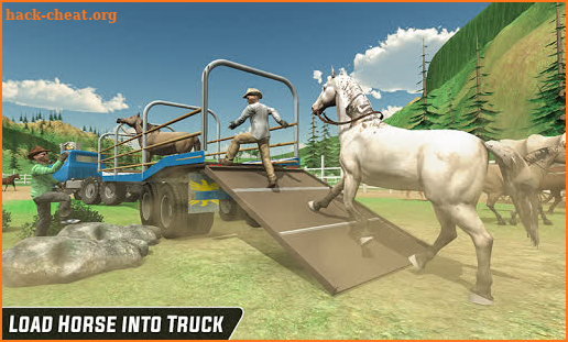 War Horse Transporter Sim 3D - Horse Family Truck screenshot