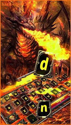 War of Fire Dragon Keyboard screenshot