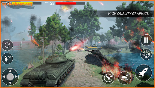 War of Tanks: World War Games screenshot