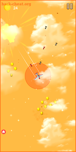 War Plane: Airplane Free Games Missile Air Strike screenshot