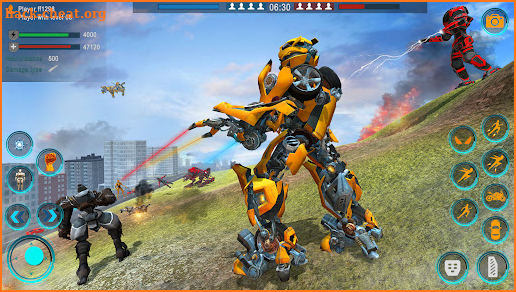 War Robots Car Transformation screenshot