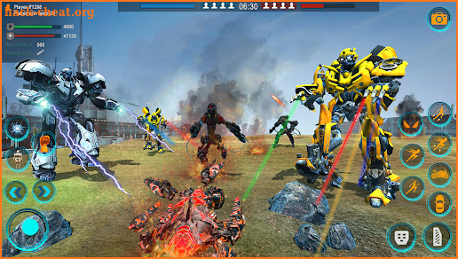 War Robots Car Transformation screenshot