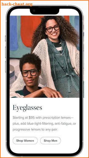 Warby Parker Glasses screenshot