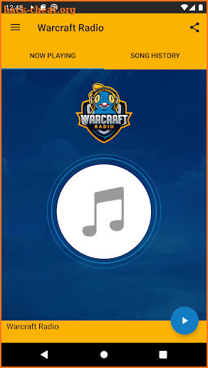 Warcraft Radio screenshot
