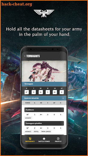 Warhammer 40,000: The App screenshot