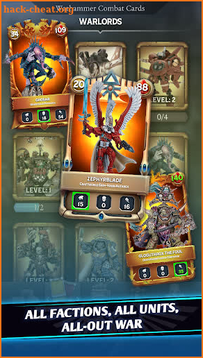 Warhammer Combat Cards - 40K Edition Card Battle screenshot
