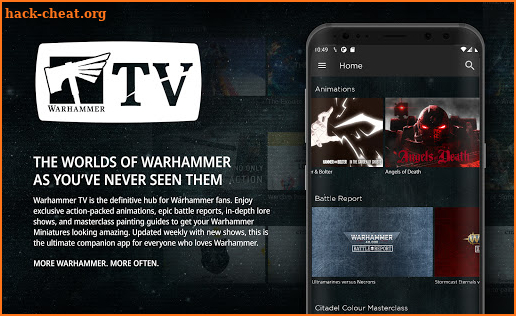 Warhammer TV screenshot