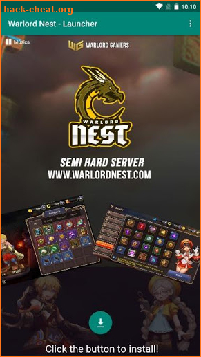 Warlord Nest MMO screenshot