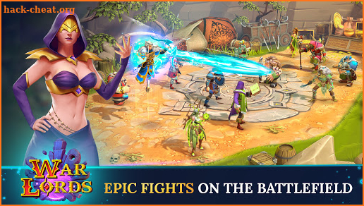 Warlords: Turn Based RPG Games PVP & Role Playing screenshot