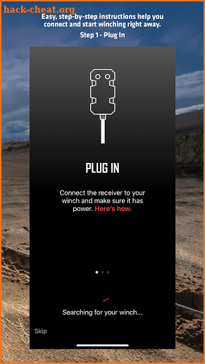WARN HUB Wireless Control screenshot