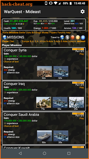 WarQuest screenshot