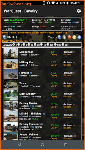 WarQuest screenshot