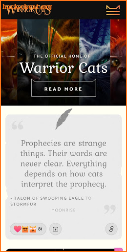 Warrior Cats Hub screenshot