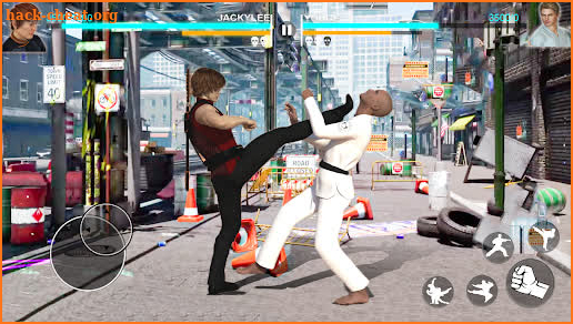 Warrior Kung Fu Fight: Offline Fighting Games screenshot
