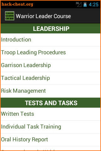 Warrior Leader Course screenshot