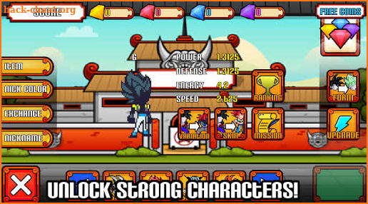 Warriors Arena - Anime Fighting Online! screenshot