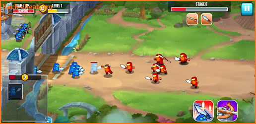 Warriors Defend: Tower Defense screenshot